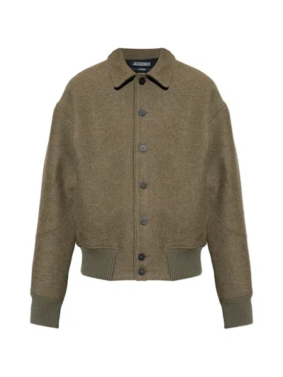 Jacquemus Button Collar Jacket In Multi