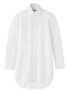 Jacquemus Button-down Shirt Dress In White