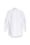 Jacquemus Button-down Shirt Dress In White