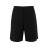 Jacquemus Button Shorts In Black