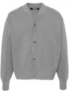 Jacquemus Le Cardigan Boutonné Jacket In Grey