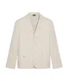 Jacquemus Buttoned Long-sleeved Jacket In White