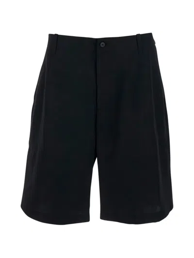 Jacquemus Buttoned Tailored Shorts In Black