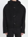 Jacquemus Cabana Montgomery Coat In Black