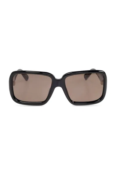 Jacquemus Cabana Square Sunglasses In Black