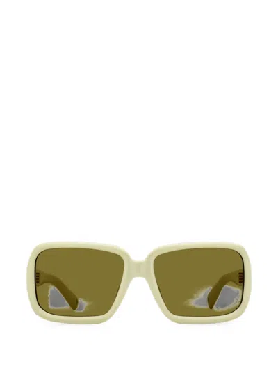 Jacquemus Cabana Square-frame Sunglasses In Green