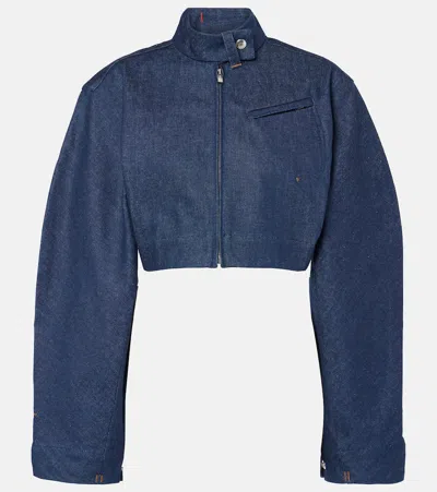 JACQUEMUS CABRIO DENIM DE-NÎMES DENIM JACKET