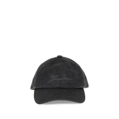 Jacquemus Men Cachemiro Baseball Cap In Gray