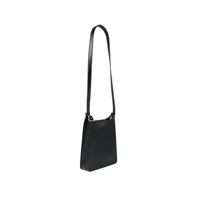 Jacquemus Calf Leather Belt Bag In Black