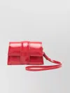 Jacquemus Red Le Porte Bambino Leather Airpod Case
