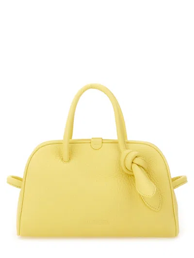 Jacquemus Calfskin Yellow Handbag