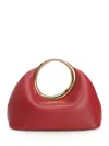 Jacquemus Le Petit Calino Ring Leather Top-handle Bag In Red