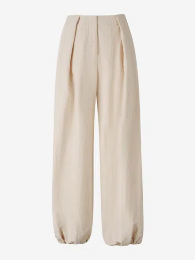 Jacquemus Calisson Pleated Trousers