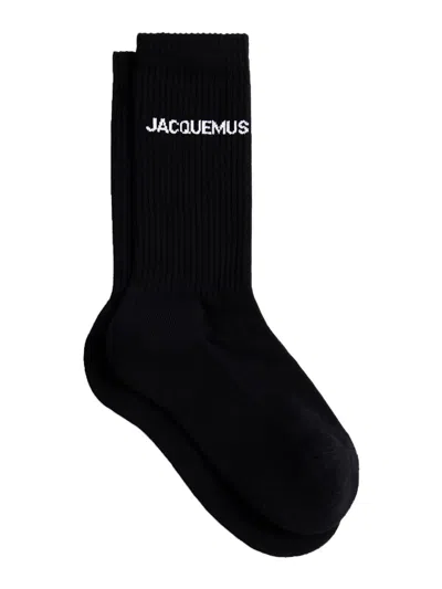 Jacquemus Les Chaussettes Socks In Black