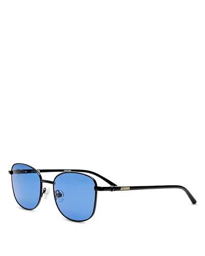 Jacquemus Camargue Cat Eye Sunglasses, 54mm In Blue