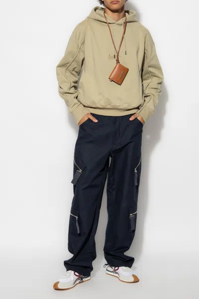 Jacquemus Straight-leg Cargo Trousers In Beige