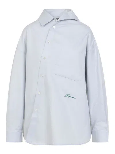 Jacquemus Camisa - Gris Claro In Gray