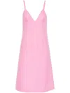 Jacquemus Slip Dress Featuring Dart Detailing In Pink