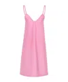 Jacquemus Slip Dress Featuring Dart Detailing In Pink