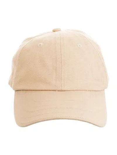 Pre-owned Jacquemus Canvas Baseball Cap In Neutral