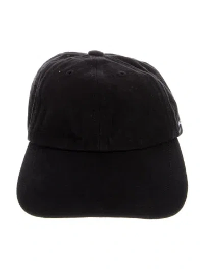 Pre-owned Jacquemus Canvas Baseball Hat In Black