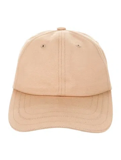 Pre-owned Jacquemus Canvas Baseball Hat In Neutral
