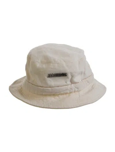 Pre-owned Jacquemus Canvas Bucket Hat In Neutral