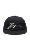 Jacquemus La Casquette Lana Accessories In Blue