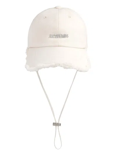 Jacquemus Cappello Da Baseball Artichaut In White
