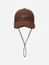 Jacquemus La Casquette Artichaut In Brown