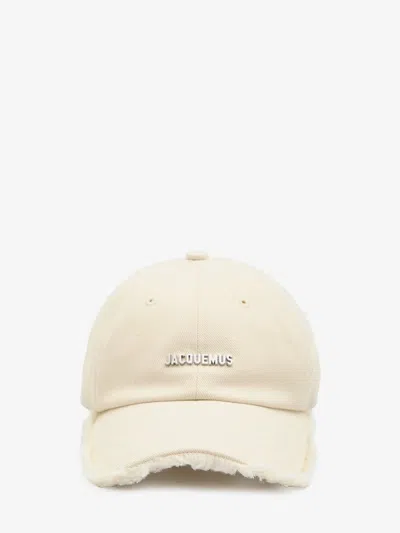 Jacquemus Le Casquette Artichaut Cap In White