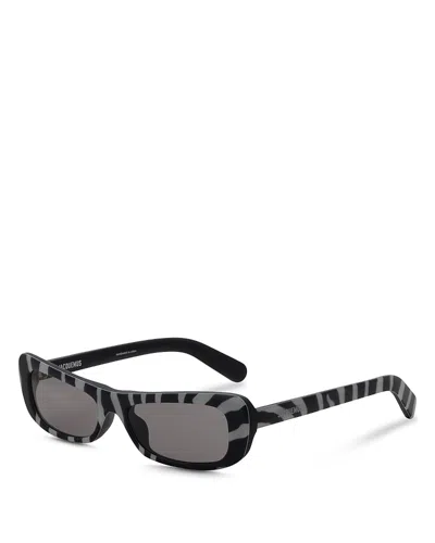 Jacquemus Capri Cat Eye Sunglasses, 55mm In Blue