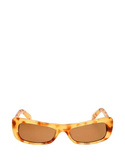 Jacquemus Capri Cat-eye Sunglasses In Orange