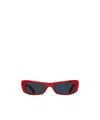 Jacquemus Capri Logo Sunglasses In Blue