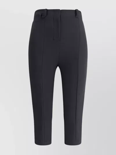 JACQUEMUS CAPRI PANTS WITH FRONT SEAM DETAIL