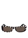 Jacquemus Capri Sunglasses In Black