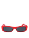 Jacquemus Capri Sunglasses In Red
