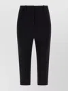 Jacquemus Tailored Black Trousers With Cropped Length