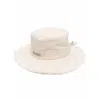 Jacquemus Le Bob Artichaut Accessories In Beige
