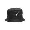 Jacquemus Logo-patch Bucket Hat In Black