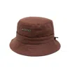 Jacquemus Le Bob Gadjo Bucket Hat In Brown