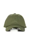 Jacquemus Green Cotton Embroidered Logo With In Green