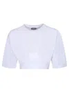 Jacquemus White Les Classiques 'le T-shirt Caraco' T-shirt In White