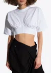 Jacquemus White Les Classiques 'le T-shirt Caraco' T-shirt In White