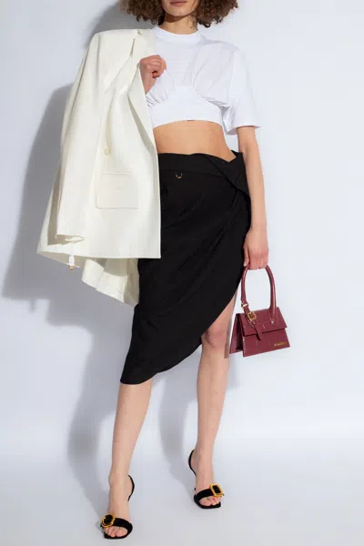 JACQUEMUS JACQUEMUS ‘CARACO’ CROPPED TOP