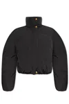 Jacquemus La Courte Caraco Puffer Jacket In Black