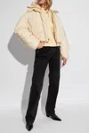 Jacquemus La Doudoune Courte Caraco Down Jacket In Neutral