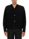 Jacquemus Men's Cardigan Boutonne In Black