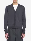 Jacquemus Cardigan Brode In Gray