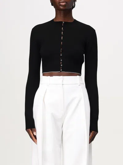 JACQUEMUS CARDIGAN JACQUEMUS WOMAN COLOR BLACK,G42090002